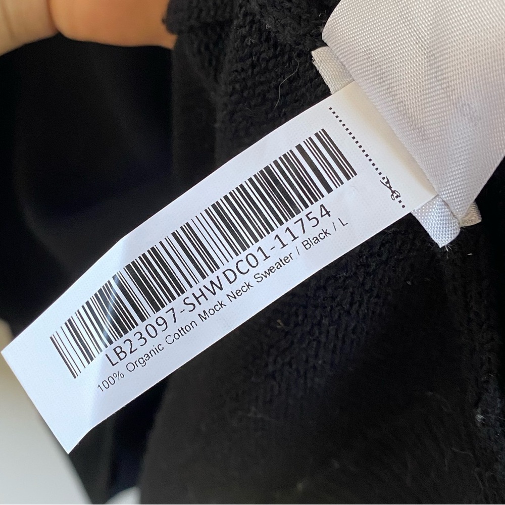 Quince Organic Cotton Mock Neck Sweater - Picture 4 of 14